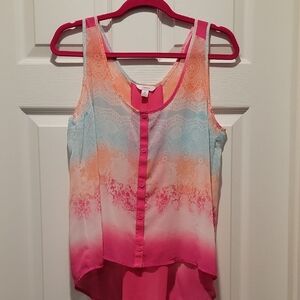 Candie's Multicolor Sleeveless Blouse